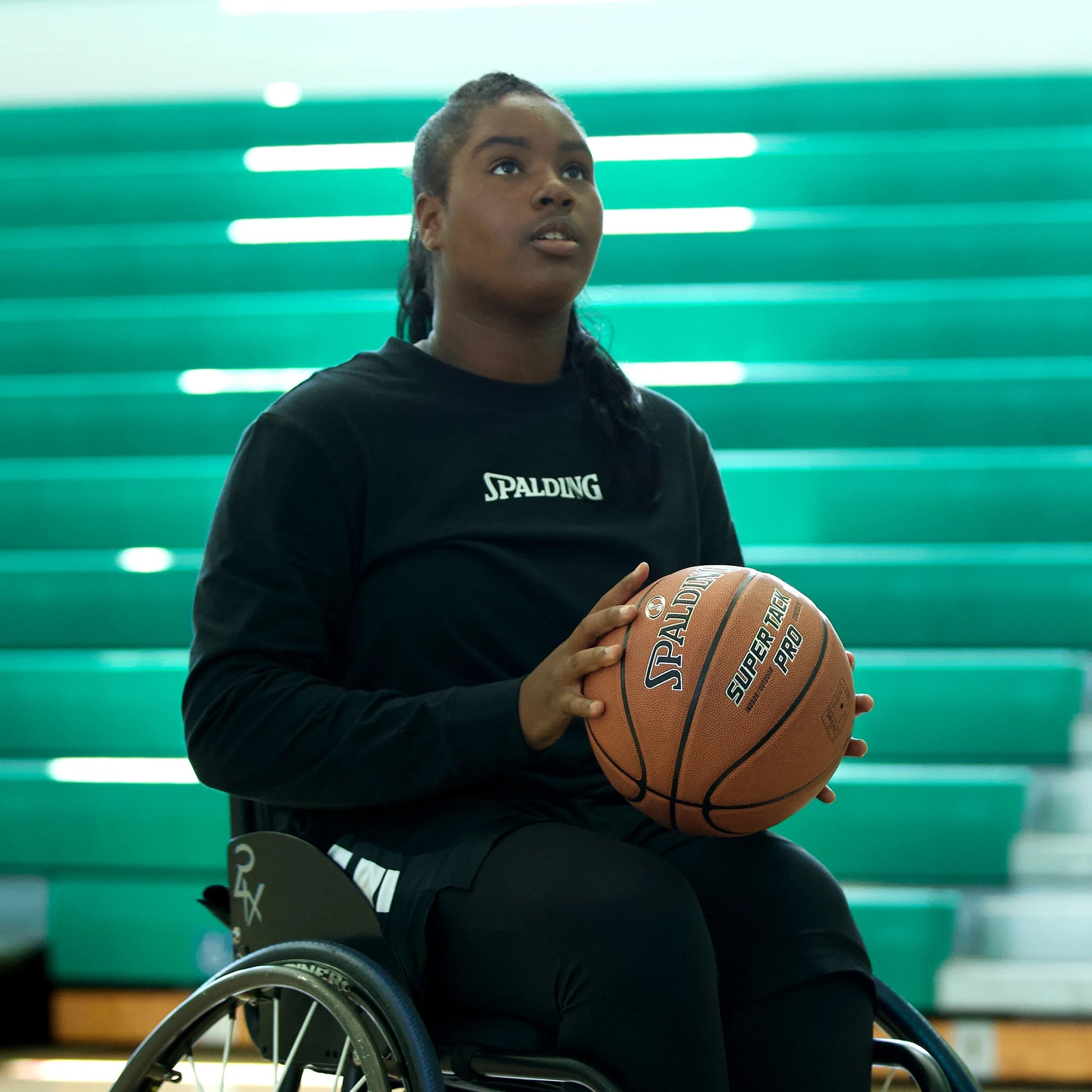 Super Tack Pro Composite Leather Basketball - Size 5, 27.5"