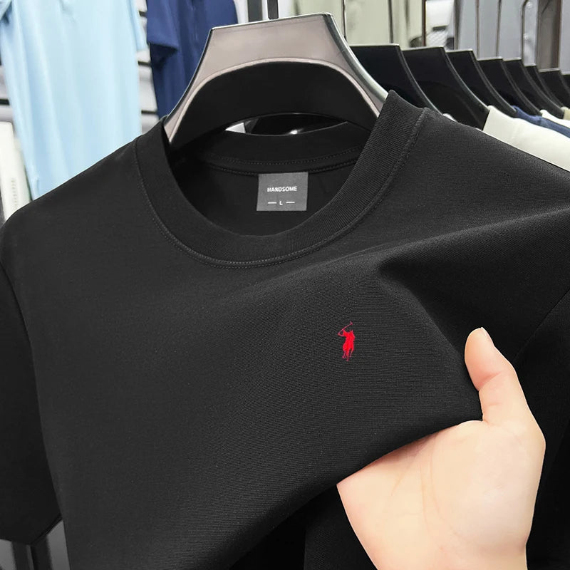 High end silky cotton t shirt