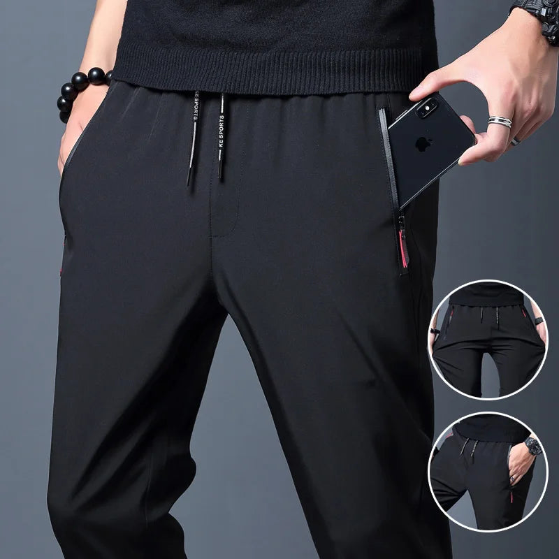 men's quick drying pants slim fit