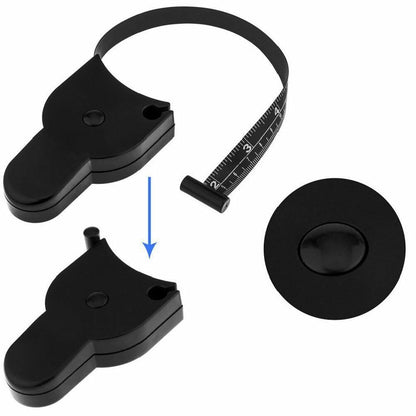 2-Pack Body Fat Caliper & Muscle Measuring Tape Set – Fitness Weight Loss Tool